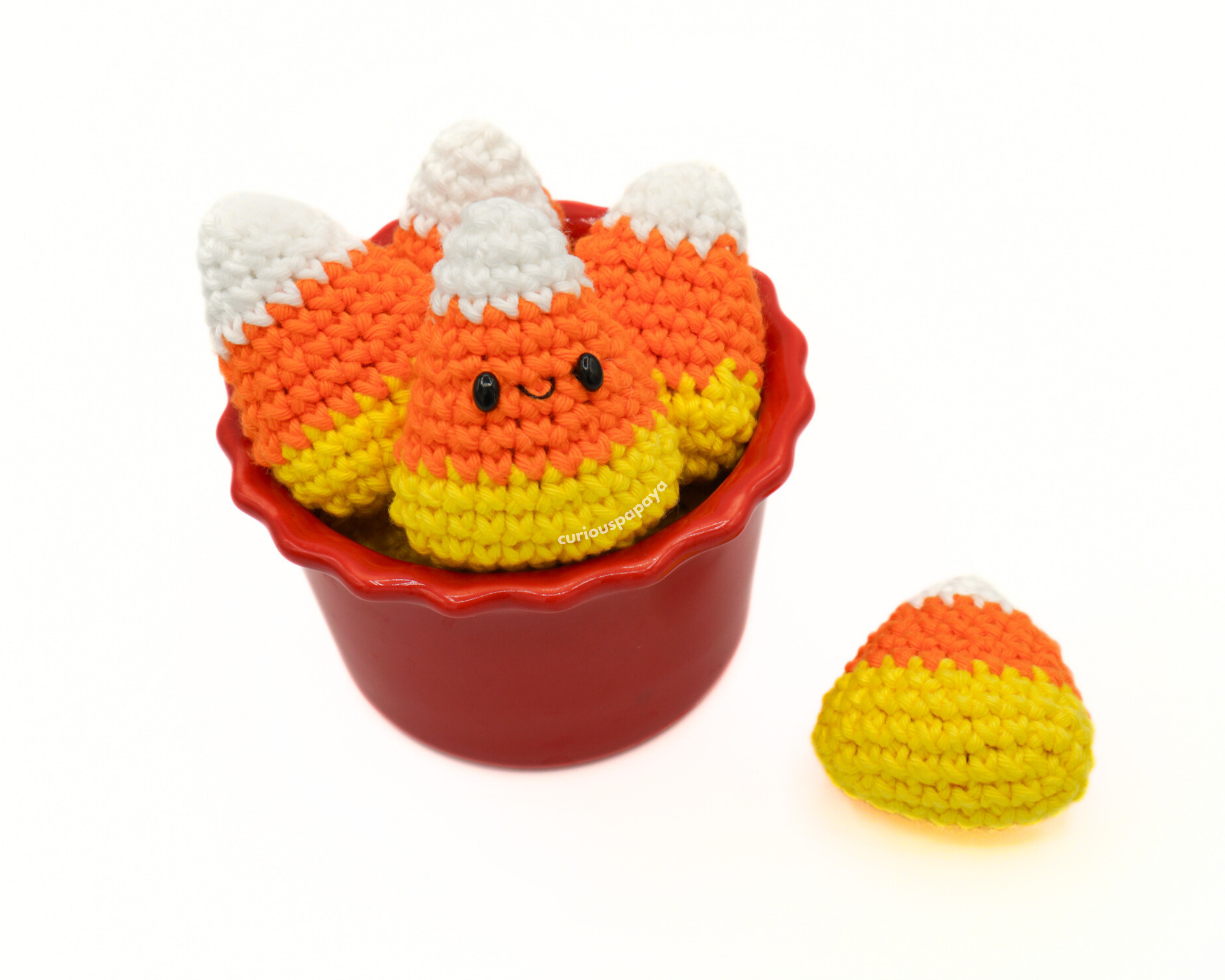 Free Crochet Pattern - Candy Corn curiouspapaya Free Crochet Pattern - Candy Corn curiouspapaya