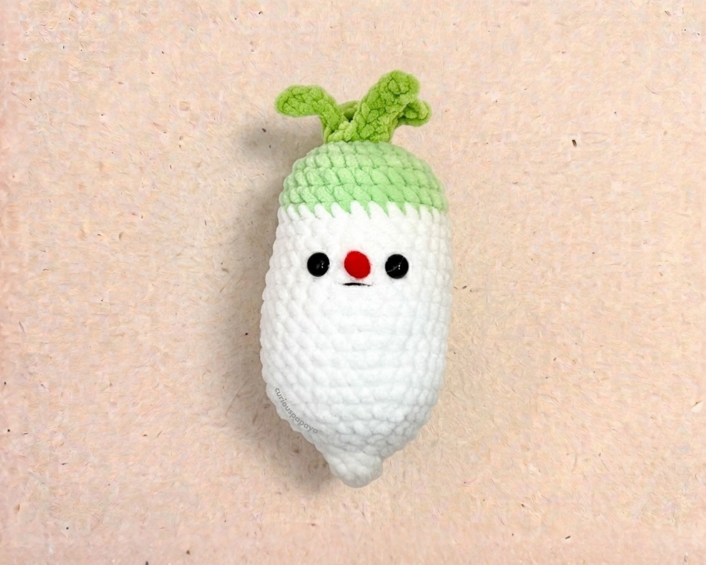 Daikon Radish Crochet Pattern