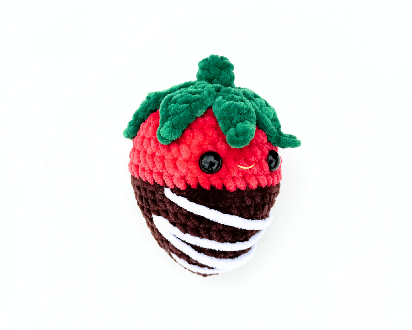 Giant Strawberry Crochet Pattern
