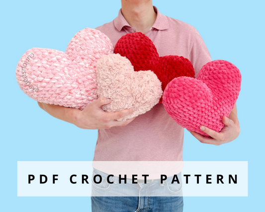 Giant Heart Crochet Pattern