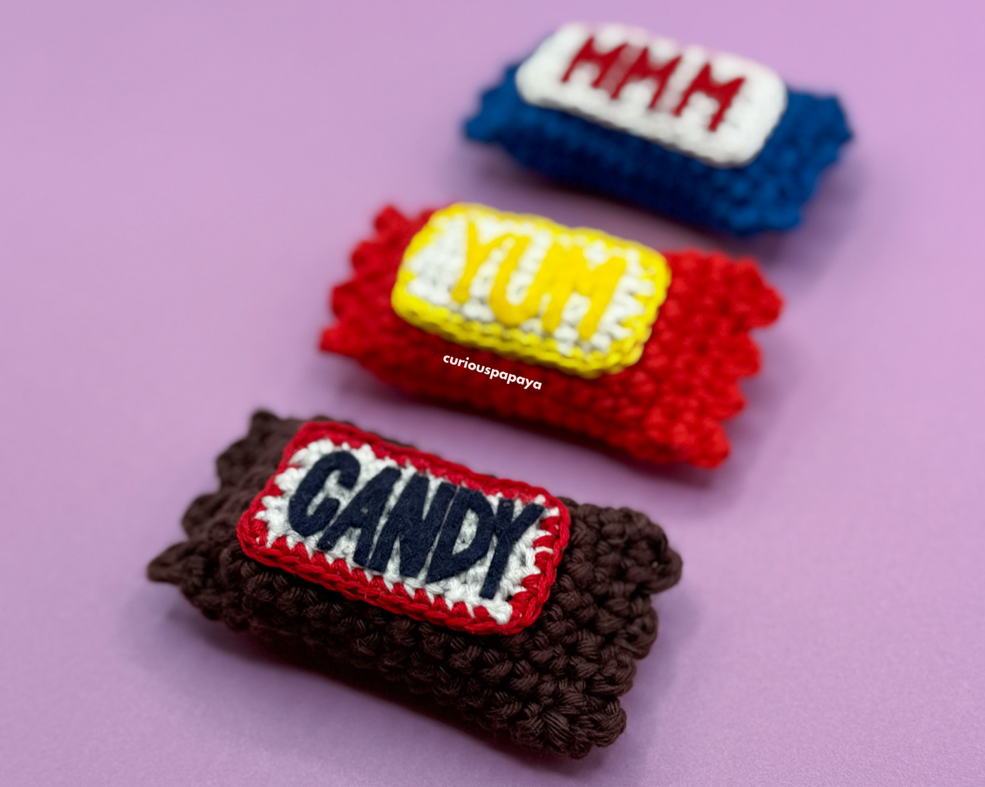 Candy Bar Crochet Pattern