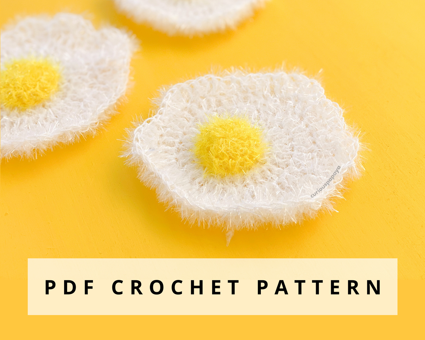 Egg Scrubby Crochet Pattern
