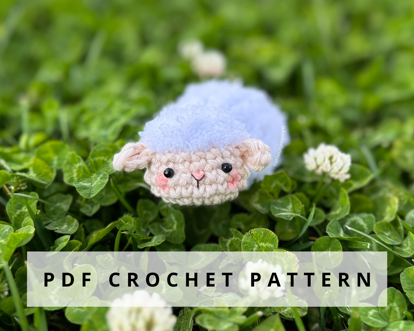 Little Lamb (low-sew) Crochet Pattern