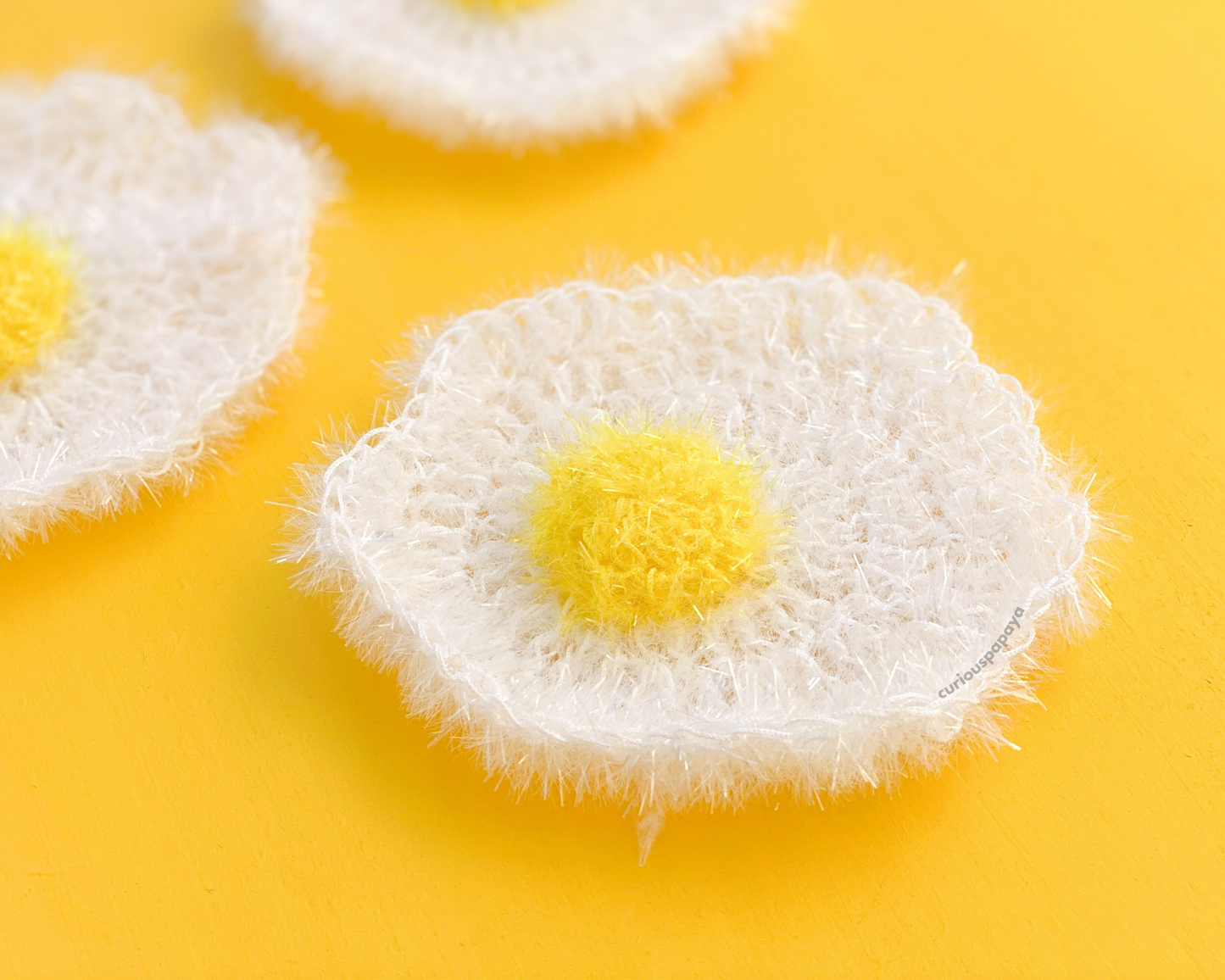 Egg Scrubby Crochet Pattern