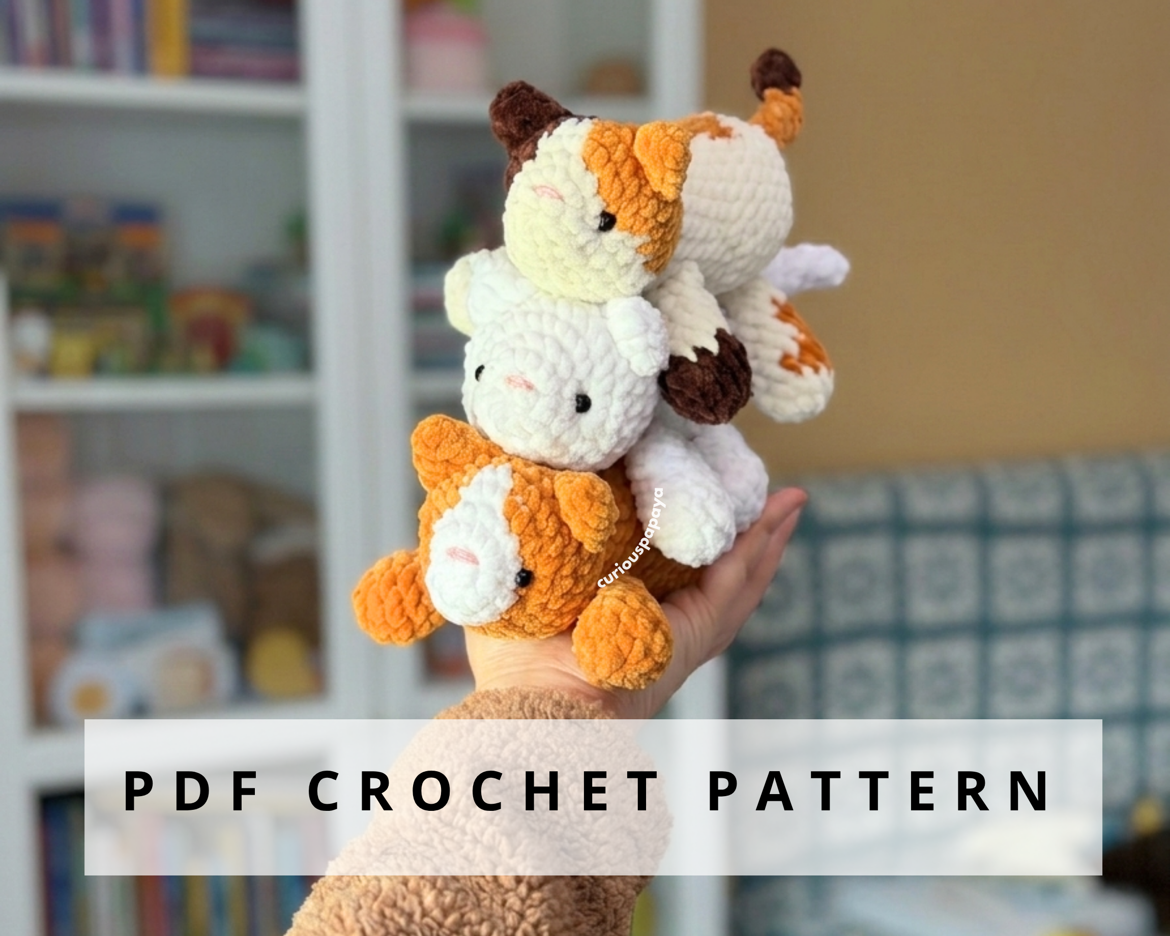Kitty Crochet Pattern – curiouspapaya