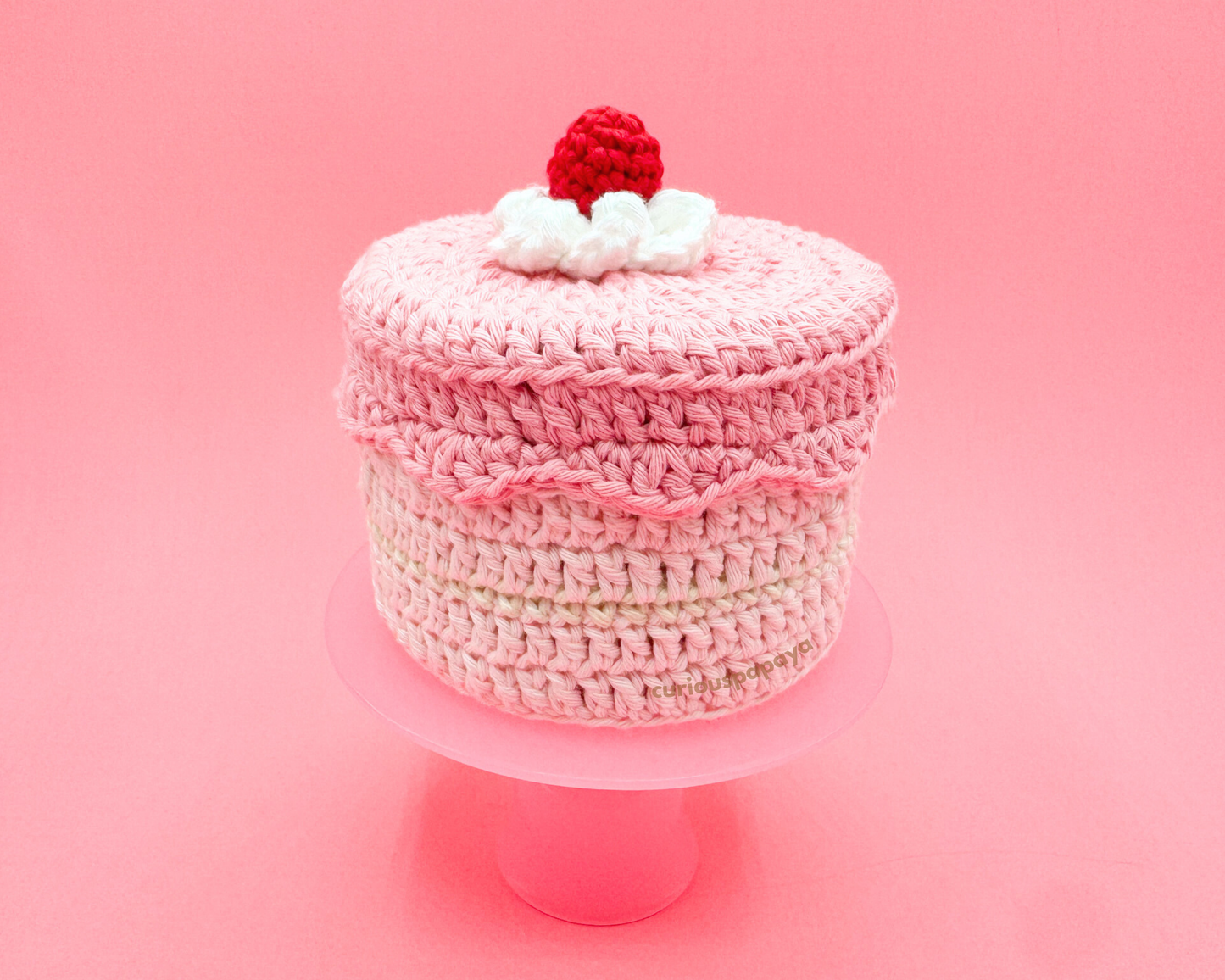 Cake Box Crochet Pattern