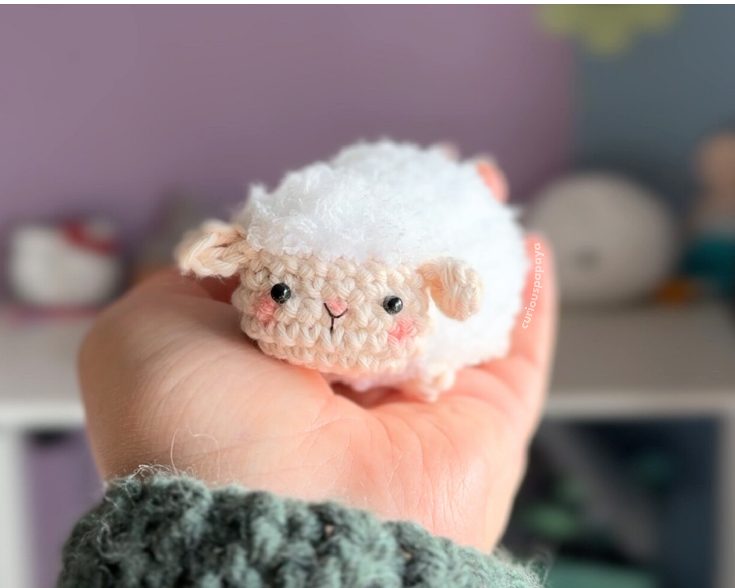 Little Lamb (low-sew) Crochet Pattern