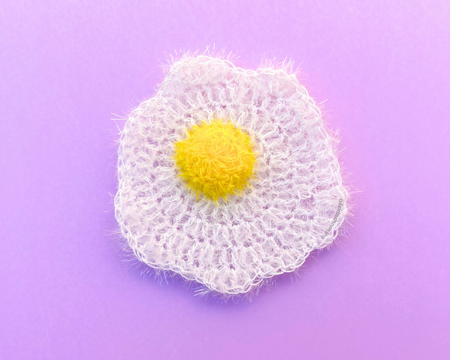 Egg Scrubby Crochet Pattern