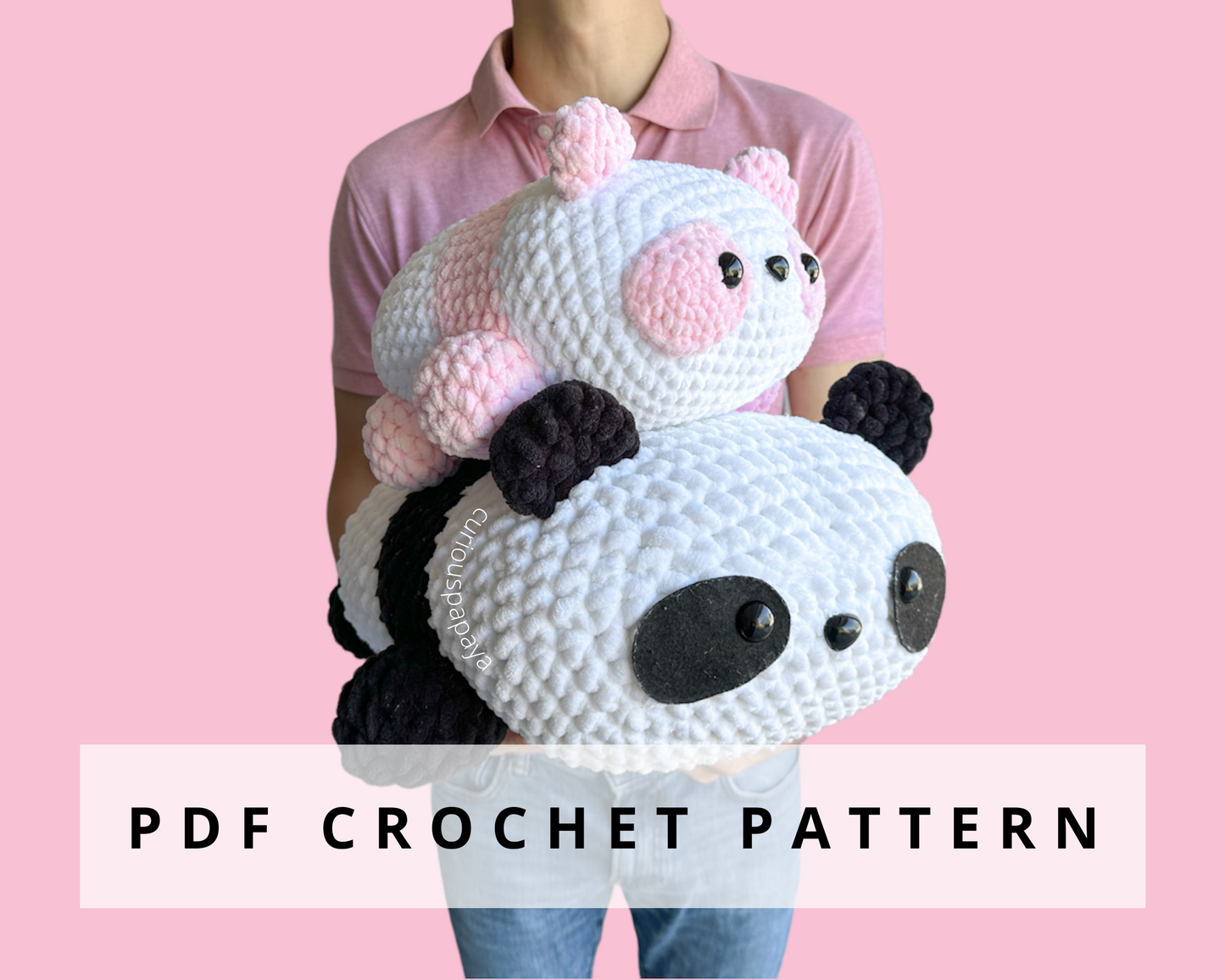 Giant Panda Crochet Pattern