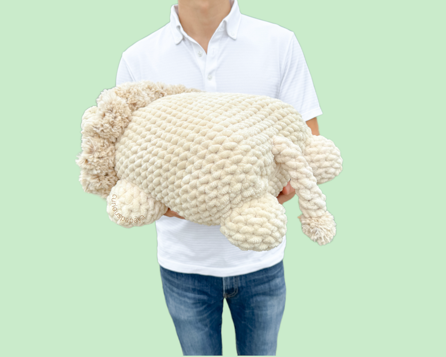 Giant Lion Crochet Pattern