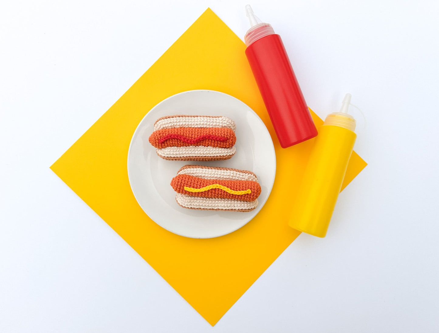 Hotdog Crochet Pattern