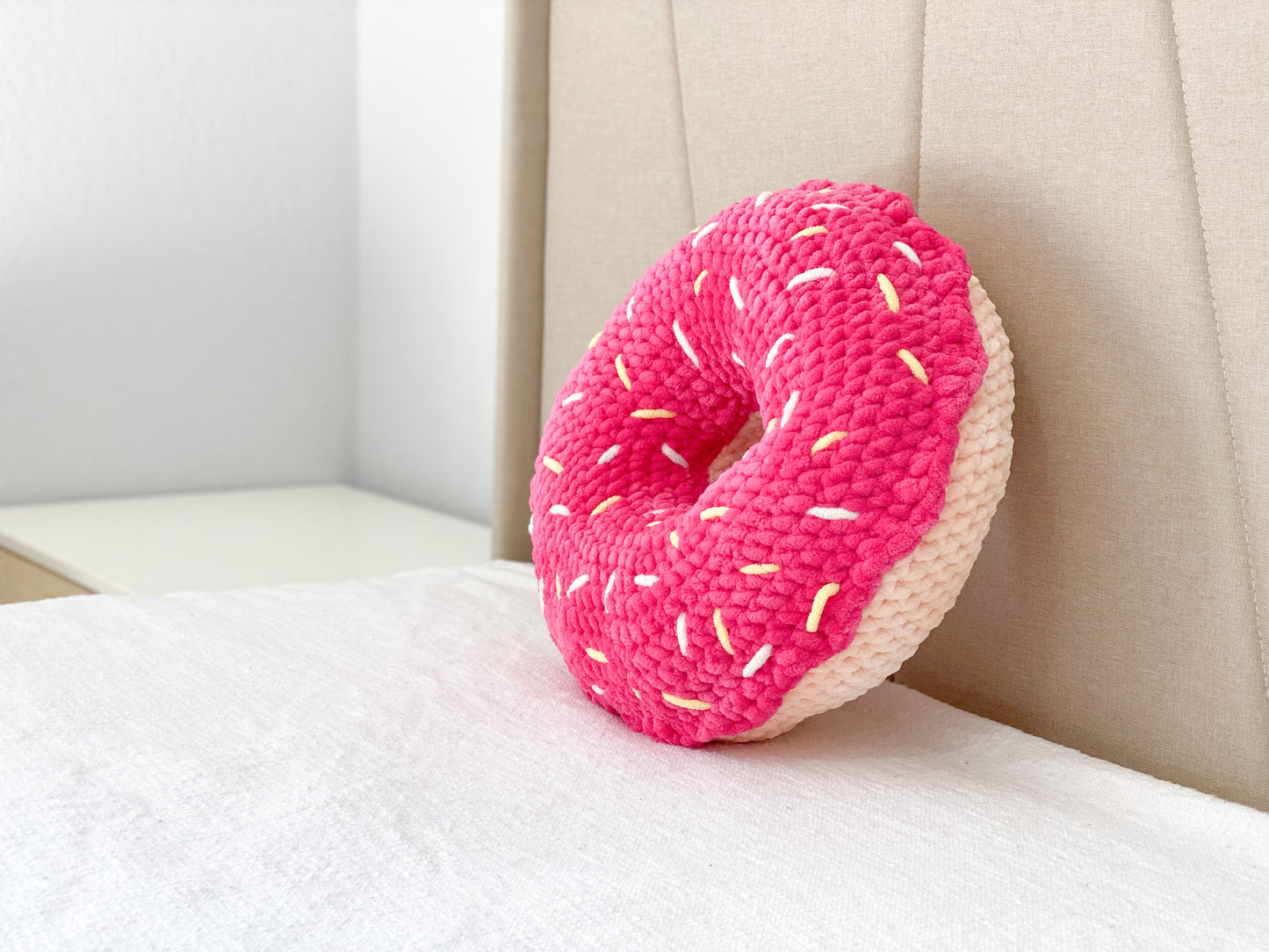 Giant Donut Crochet Pattern