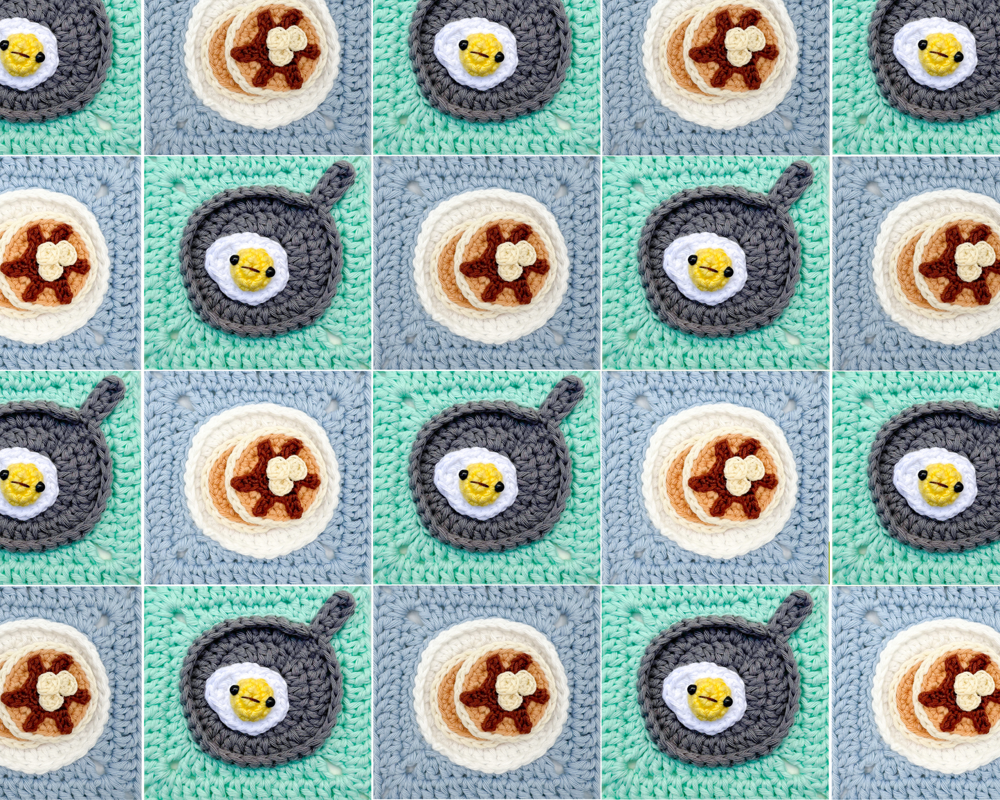 Breakfast Granny Square Bundle