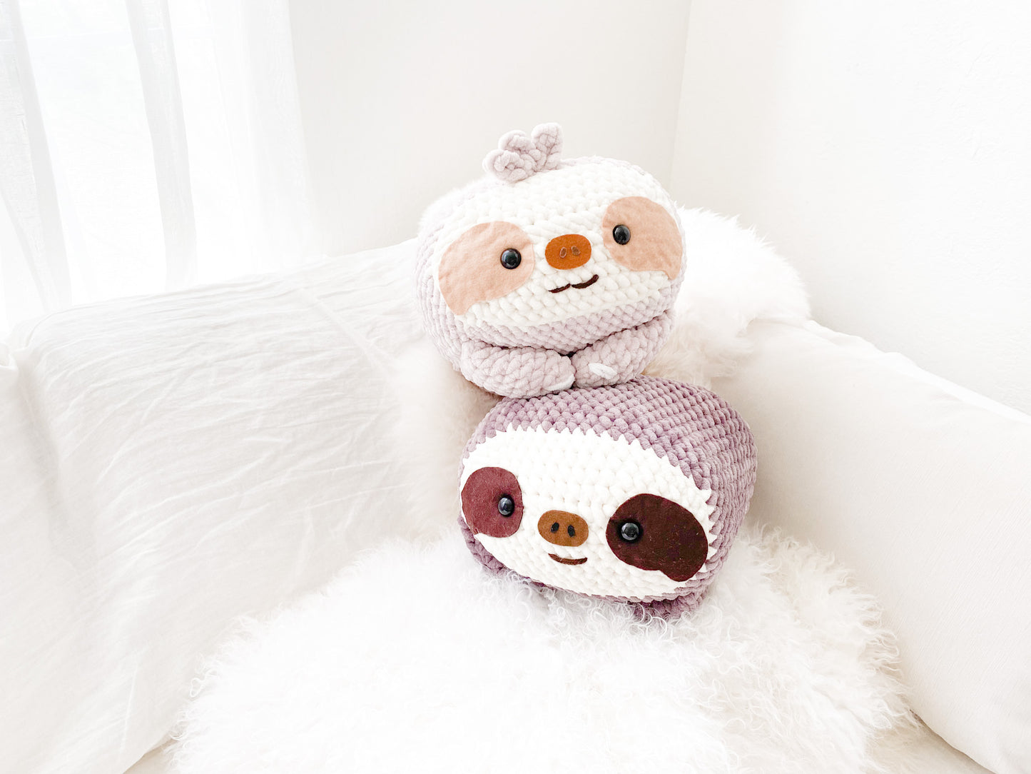 Giant Sloth Crochet Pattern