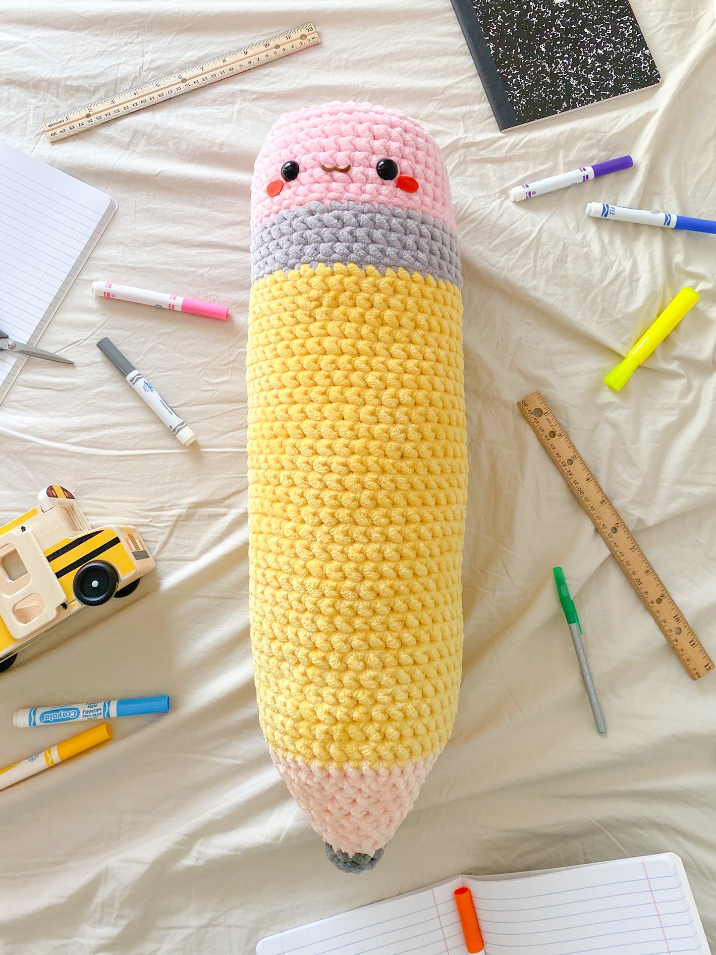 Giant Pencil Crochet Pattern