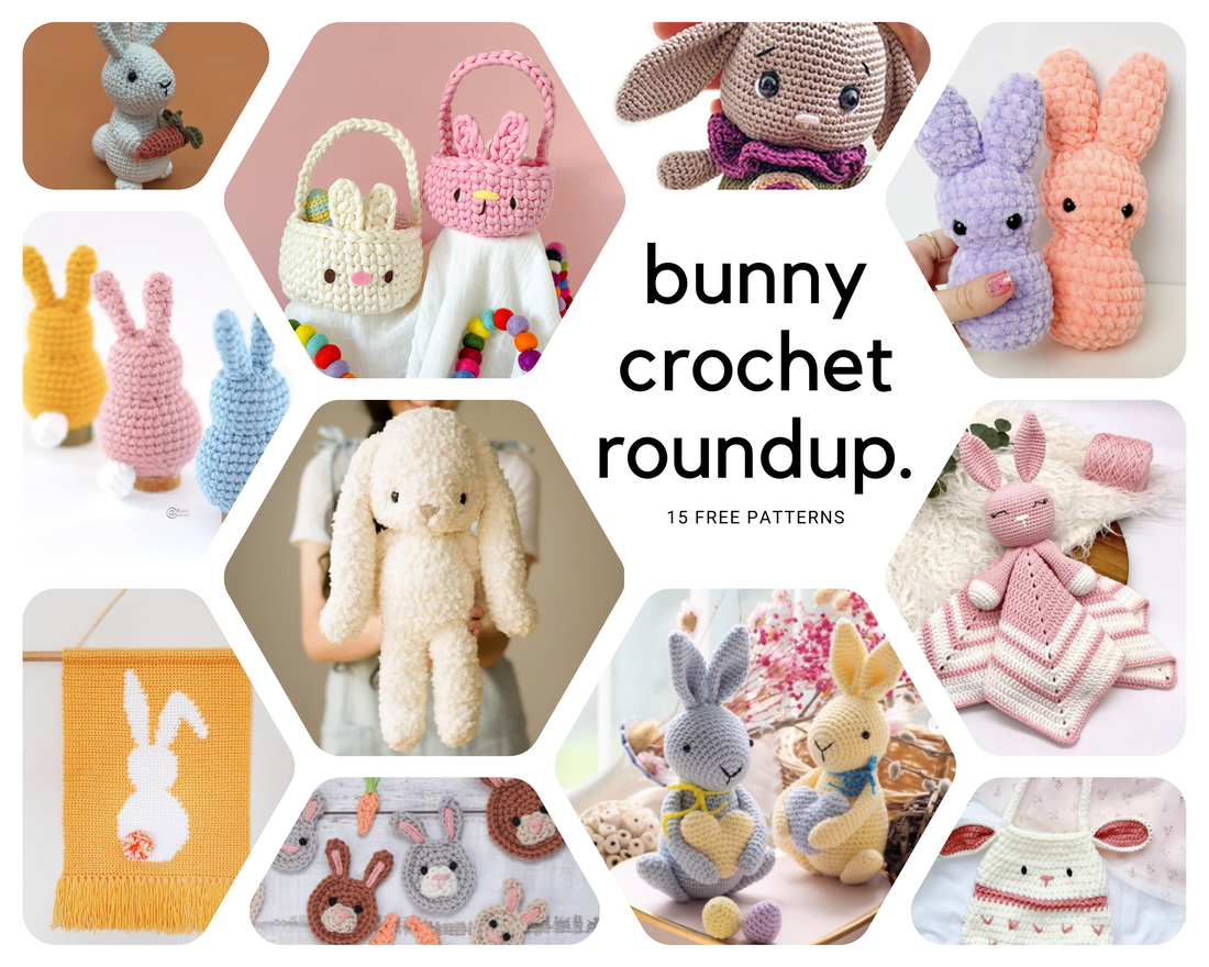 15 Free Bunny Crochet Patterns