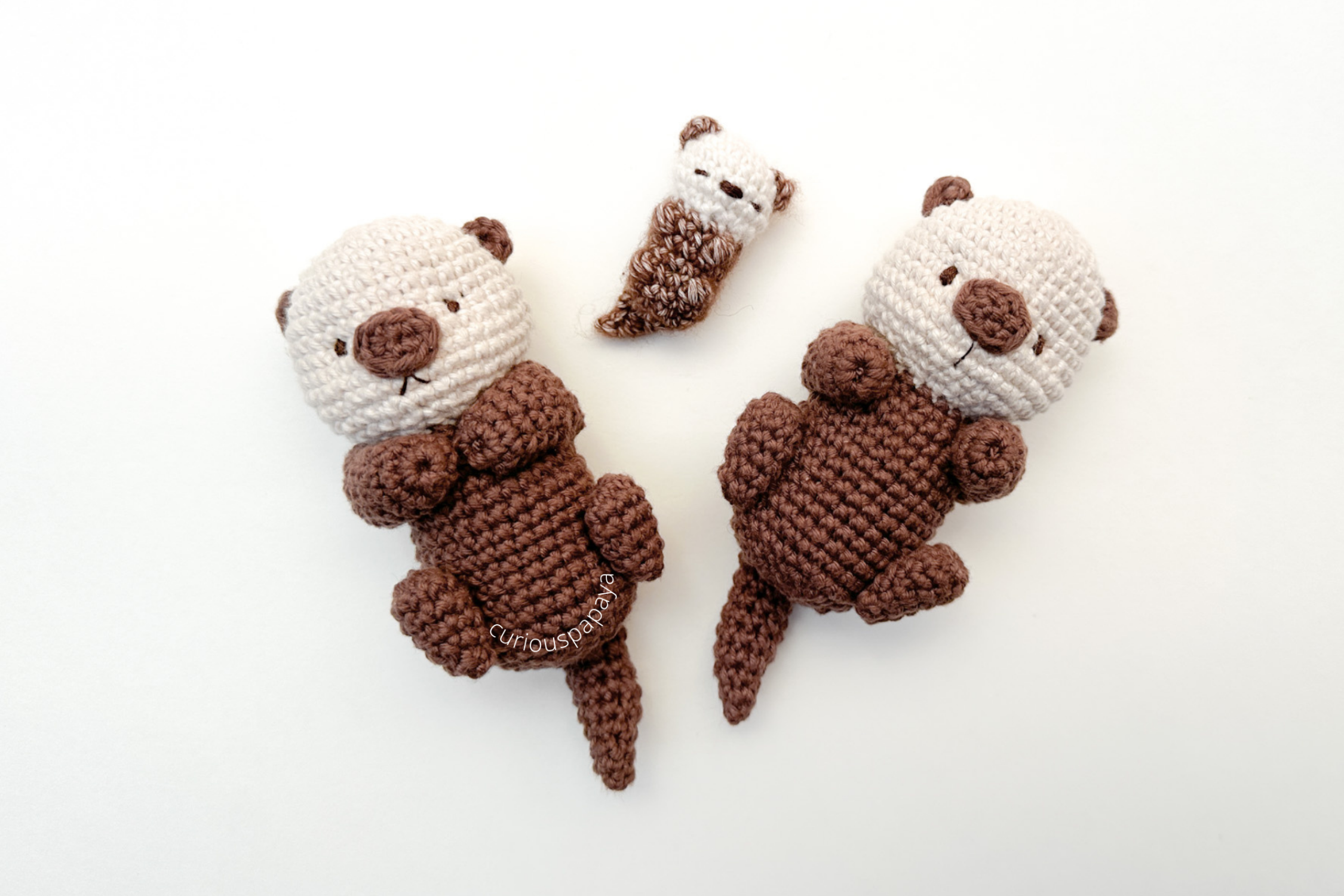 Sea Otter Stuffie Pattern