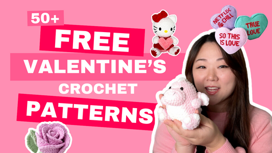 50+ Free Valentine's Day Crochet Patterns Roundup