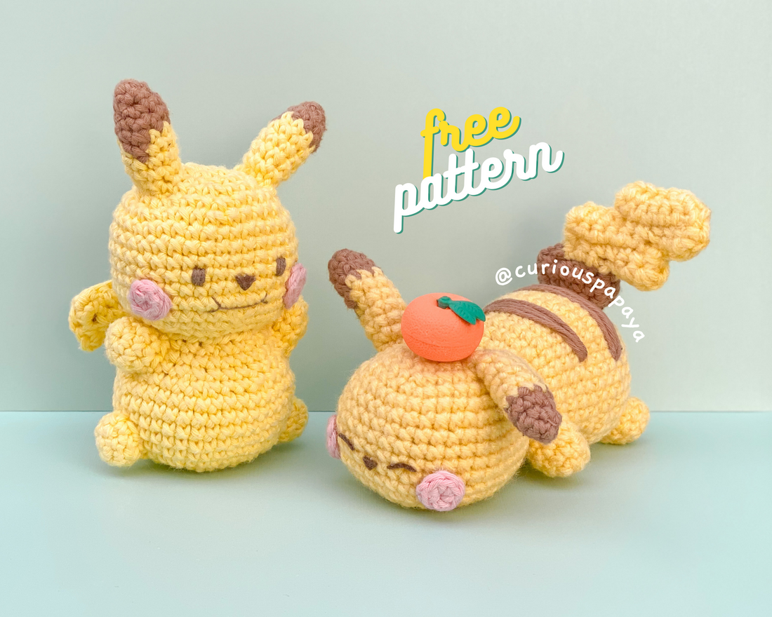 Free Crochet Pattern - Pikachub Pt. 1
