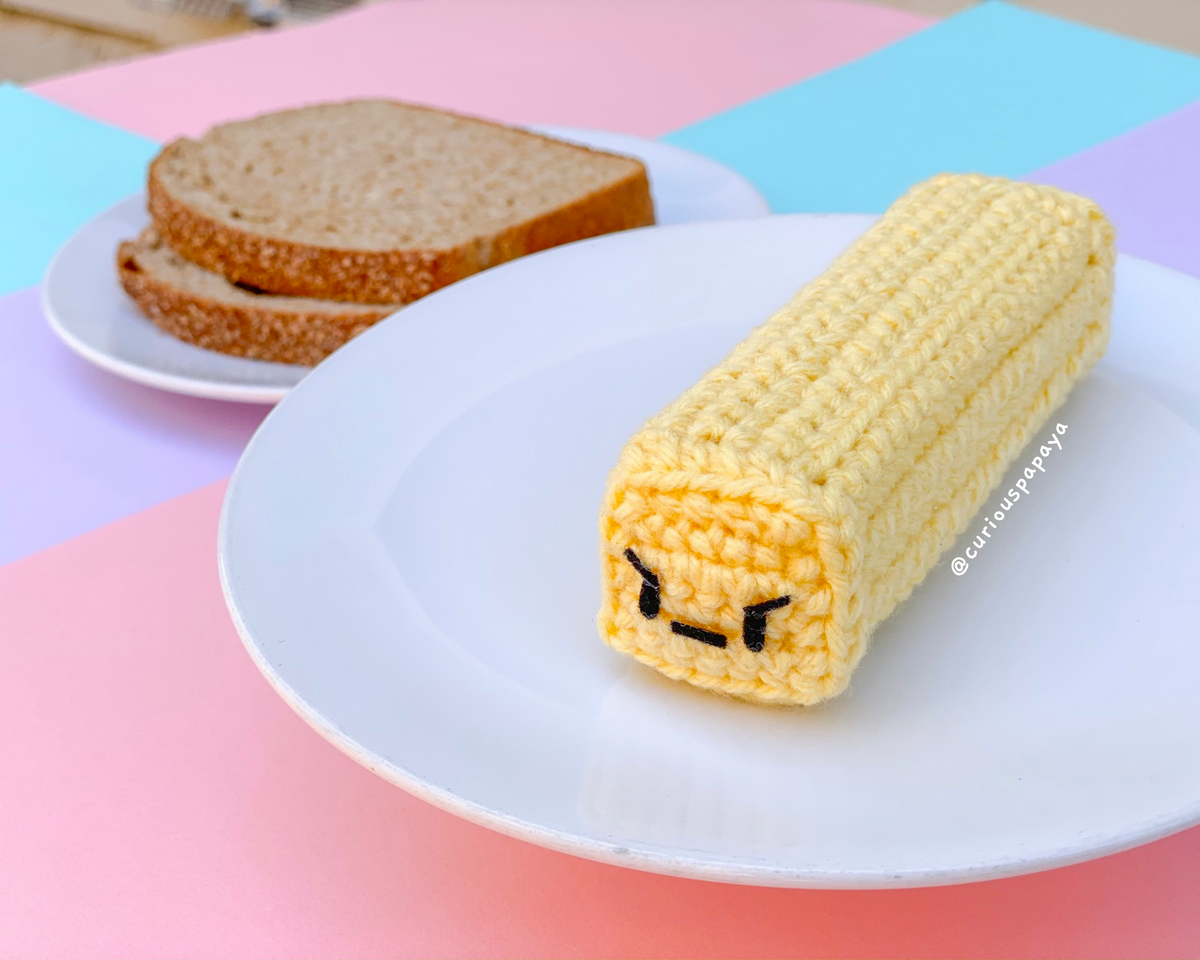 Free Crochet Pattern - Butter – curiouspapaya