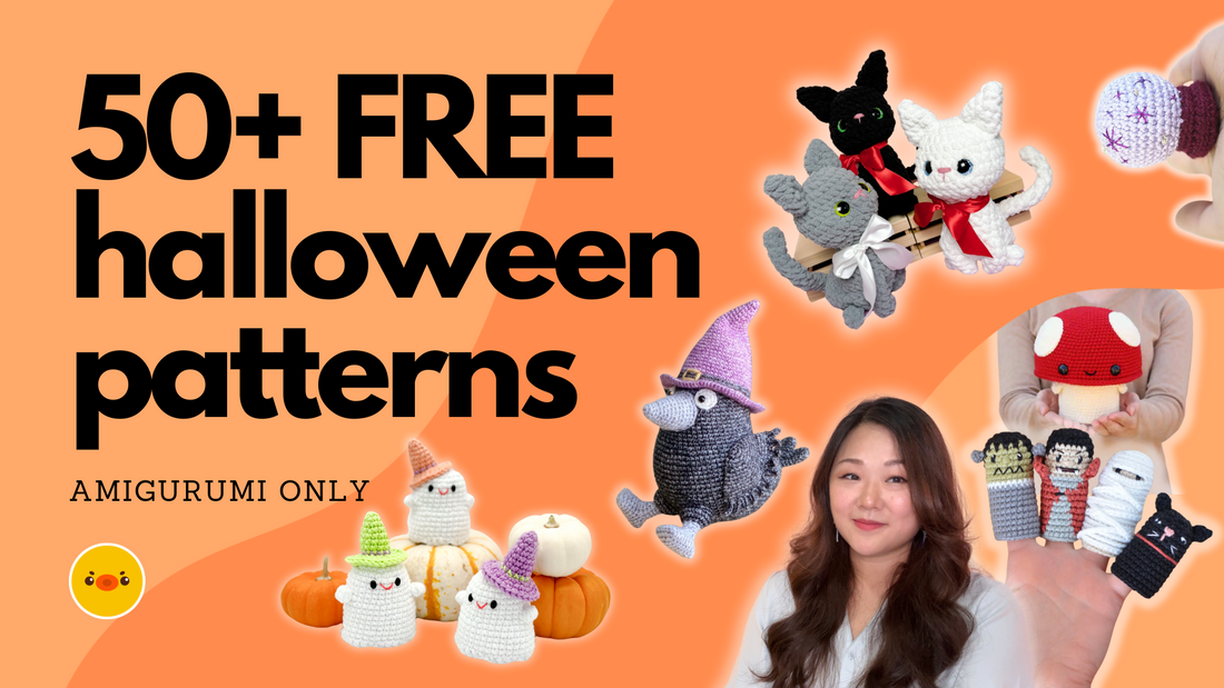 50 + Free Halloween Amigurumi Patterns Roundup