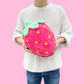 Giant Strawberry Crochet Pattern