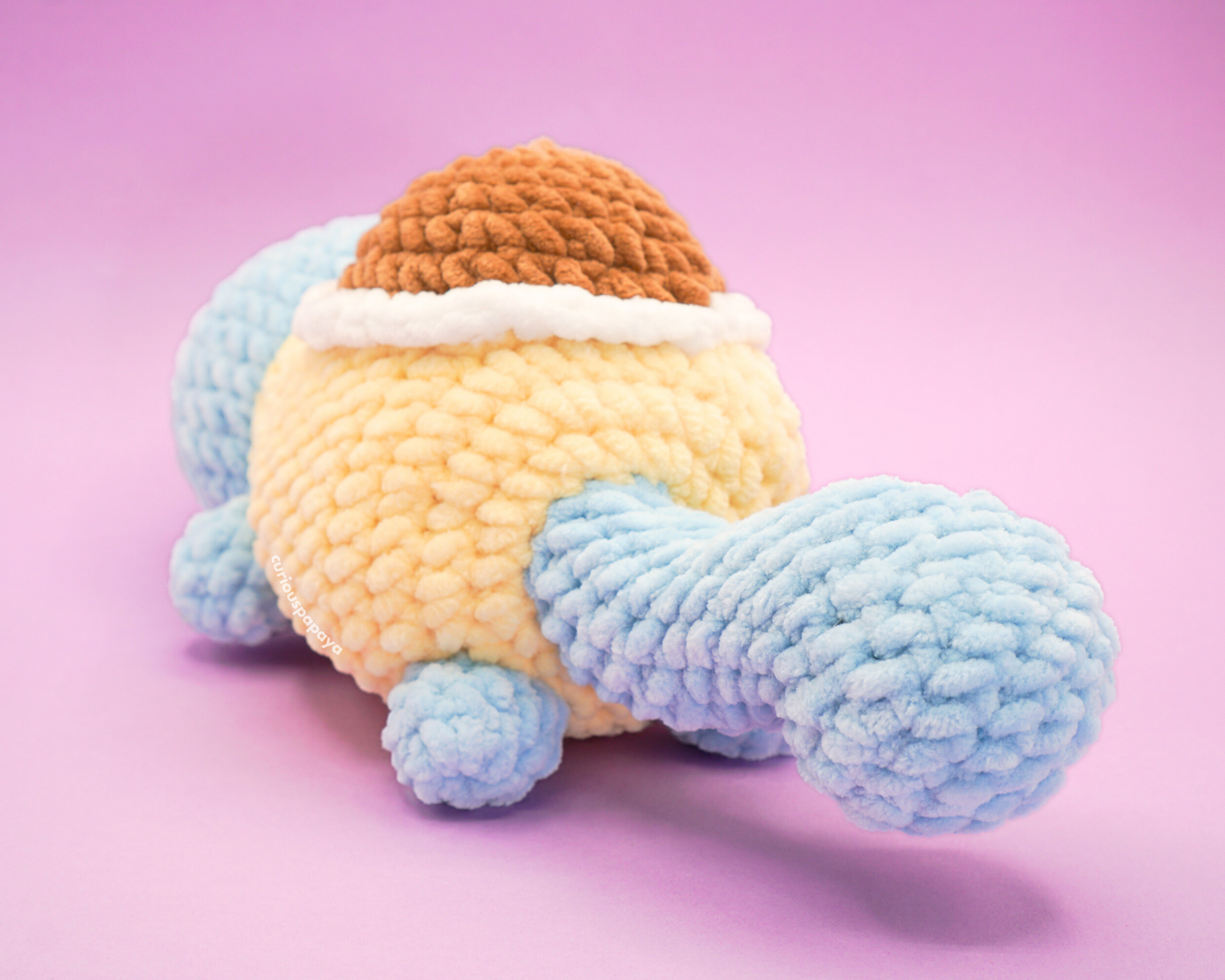 Squirtle "Squirtle-chub" Crochet Pattern