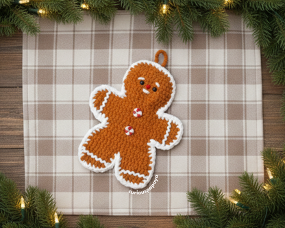 Gingerbread Stockings Crochet Pattern