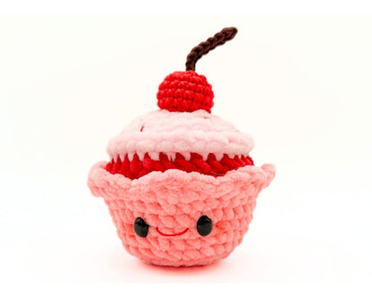 Low-Sew Cupcake Crochet Pattern
