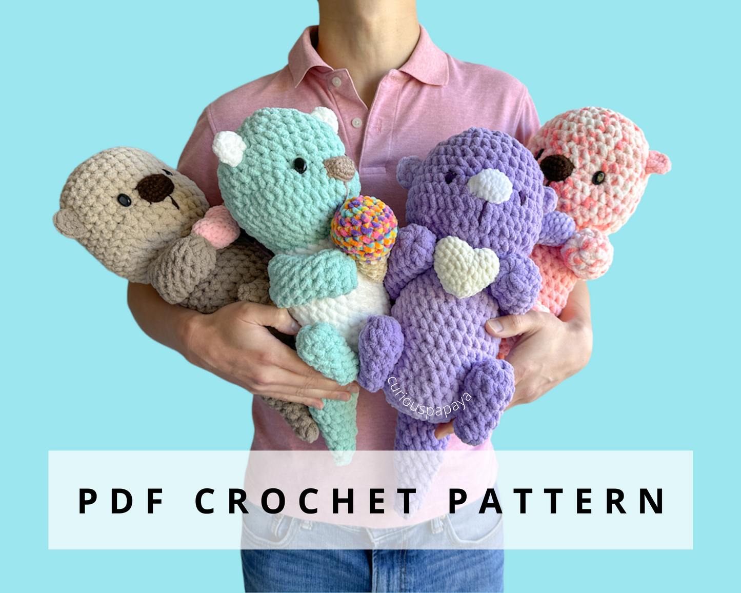 Giant Otter Crochet Pattern