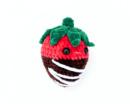 Giant Strawberry Crochet Pattern