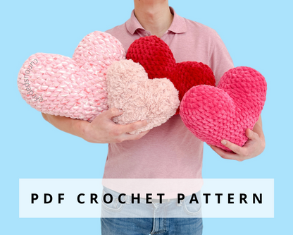 Giant Heart Crochet Pattern