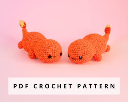 Charmander "Chubmander" Crochet Pattern