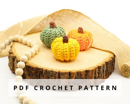 Mini Pumpkin Crochet Pattern