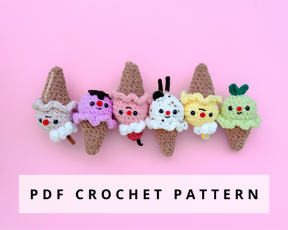 Ice Cream Crochet Pattern