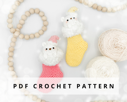 Mini Polar Bear Crochet Pattern