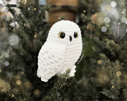 Snowy Owl Crochet Pattern