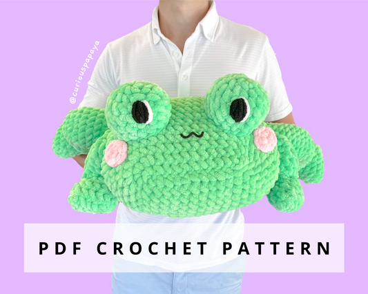 Giant Frog Crochet Pattern