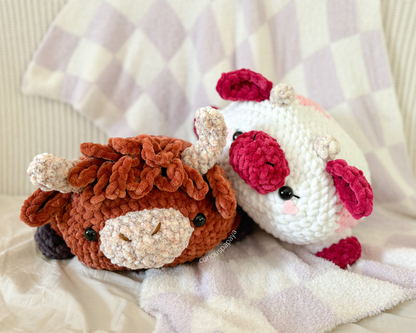 Giant Cows 2-in-1 Crochet Pattern