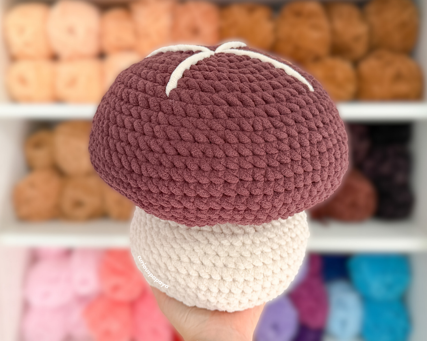 Giant Mushroom Crochet Pattern