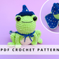 Frog Wizard Crochet Pattern