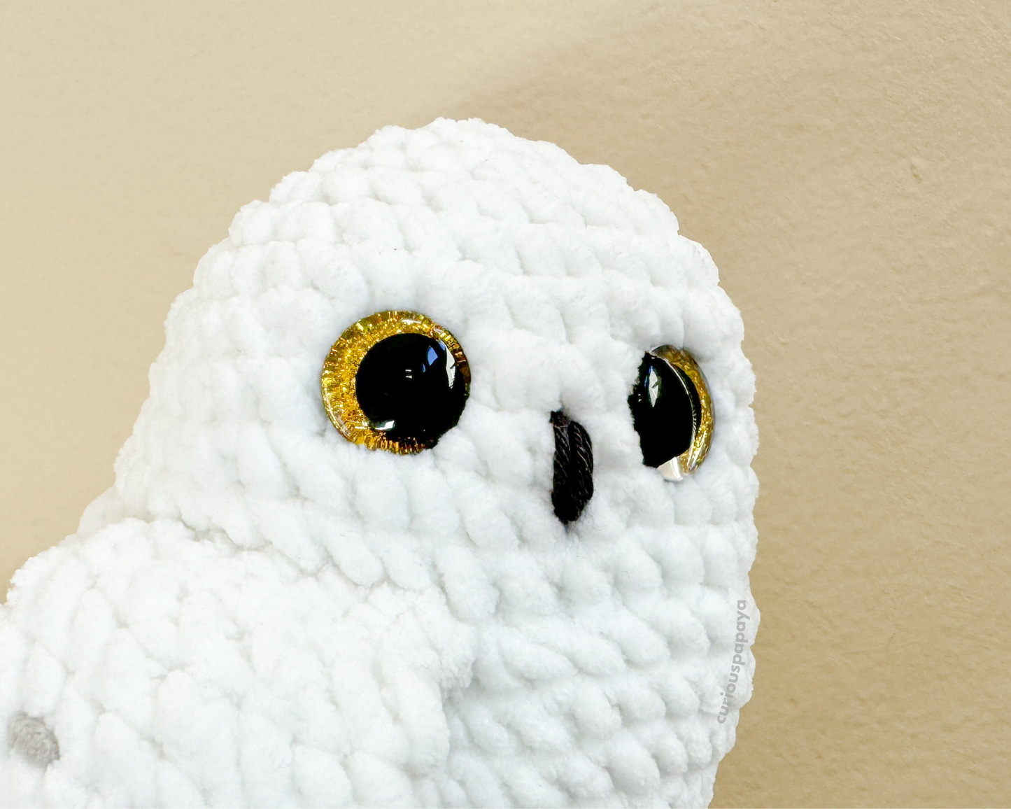 Snowy Owl Crochet Pattern