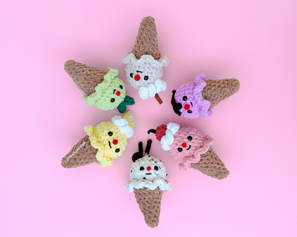 Ice Cream Crochet Pattern