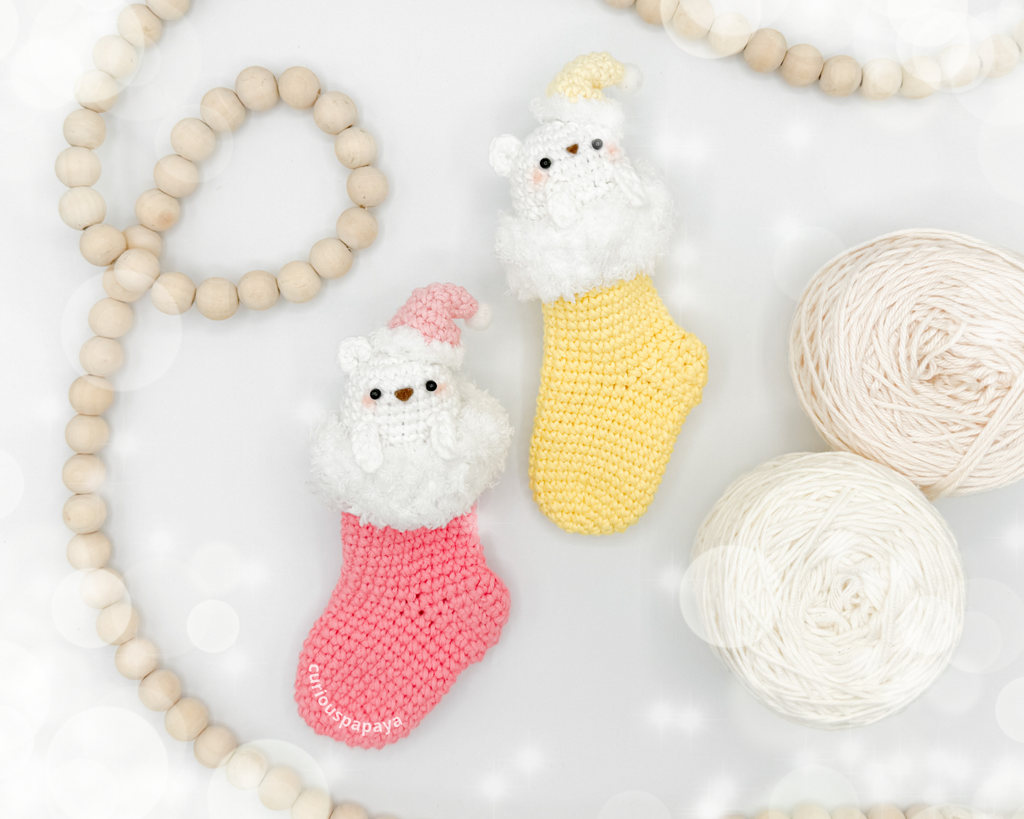 Mini Polar Bear Crochet Pattern