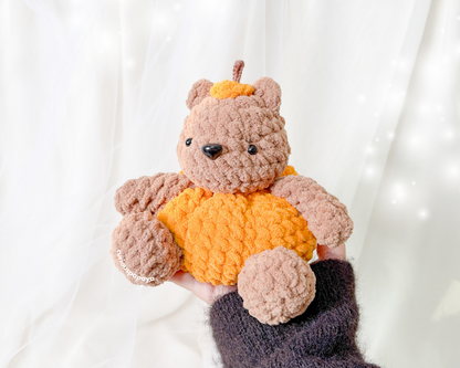 Pumpkin Bear Crochet Pattern