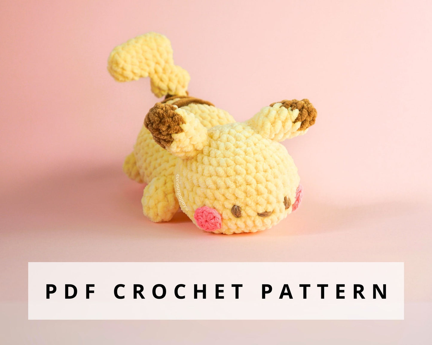 Pikachu "Pikachub" Crochet Pattern