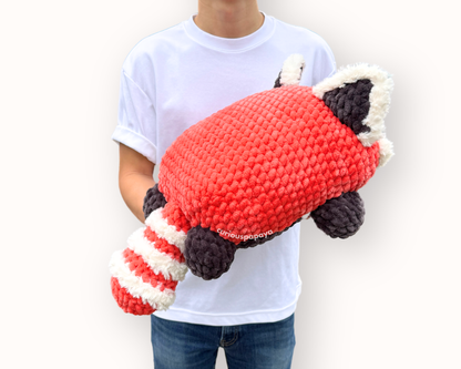 Giant Red Panda Crochet Pattern