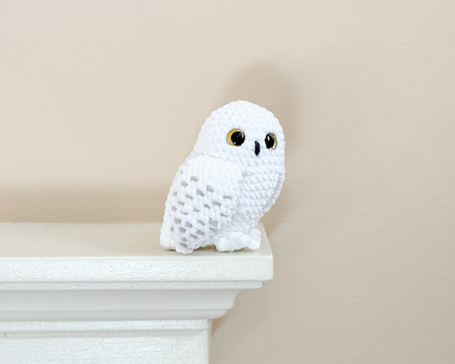 Snowy Owl Crochet Pattern