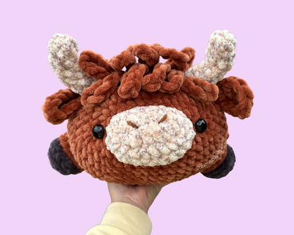 Giant Cows 2-in-1 Crochet Pattern