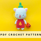 Sir Racha the Cat Crochet Pattern